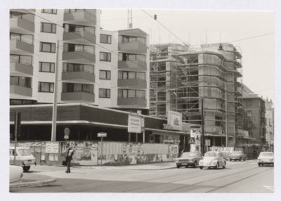 Bau der Tobleronehäuser 1973