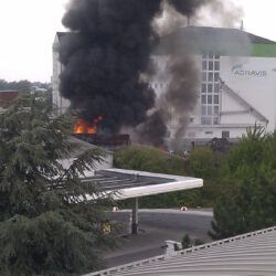 Brand Lindener-Hafen