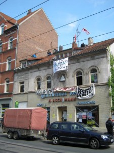 Räumung der Limmerstraße 98 im Juni 2011