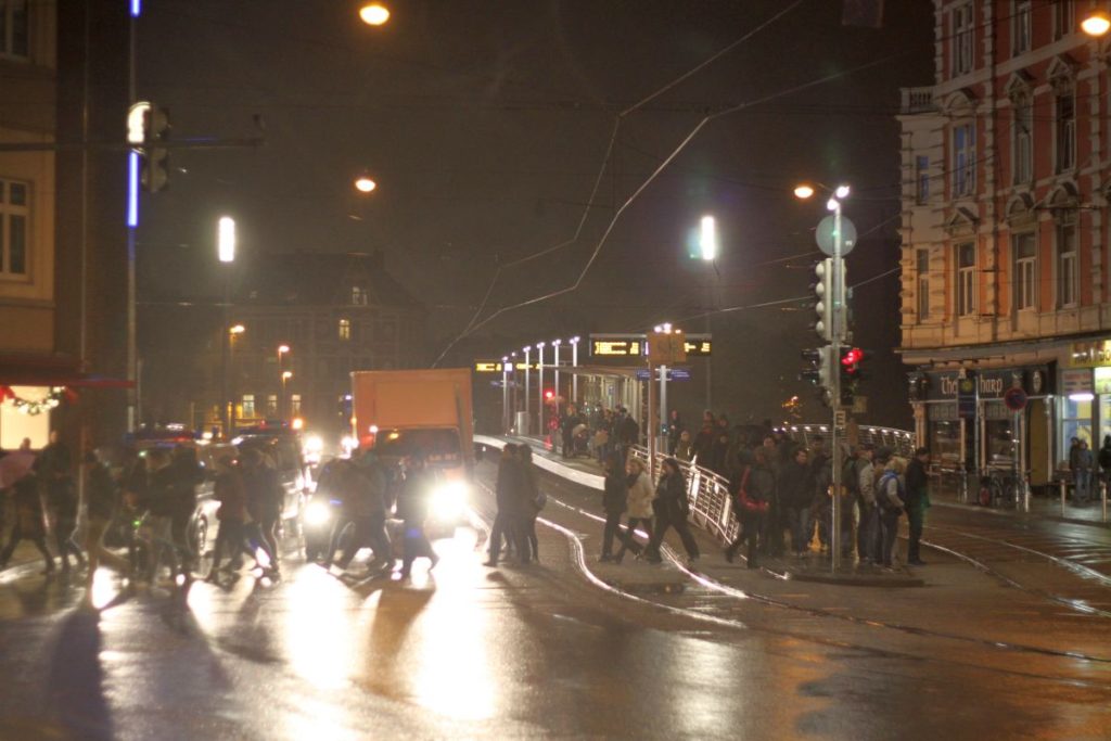 Protest gegen das FreiWild Konzert