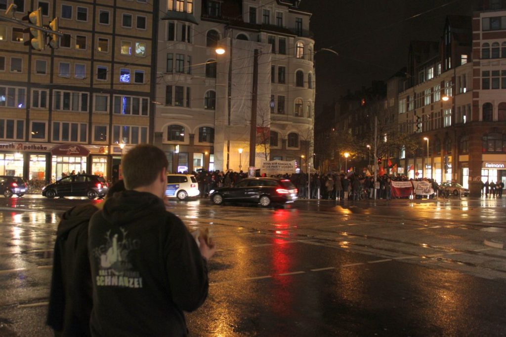 Protest gegen das FreiWild Konzert