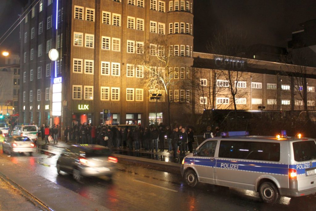 Protest gegen das FreiWild Konzert