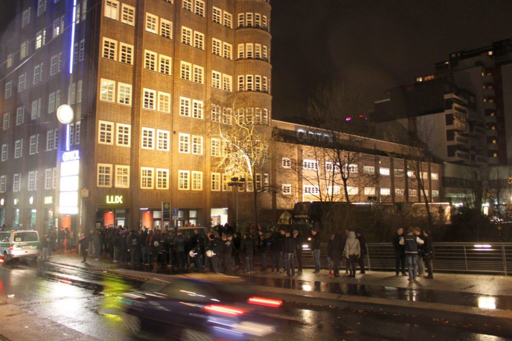 Protest gegen das FreiWild Konzert