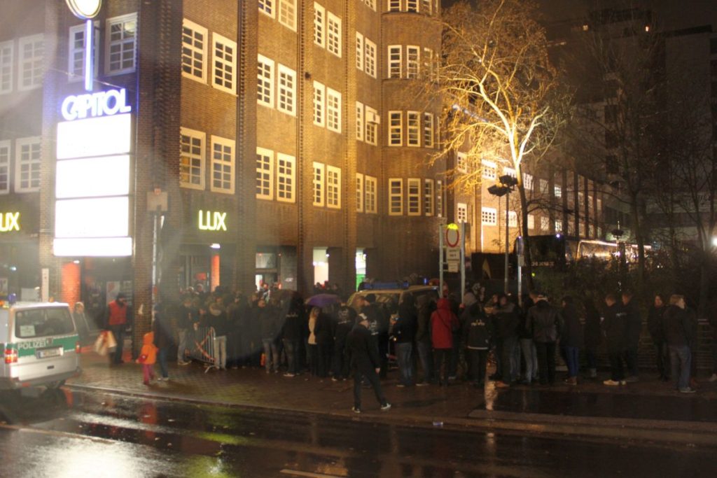 Protest gegen das FreiWild Konzert