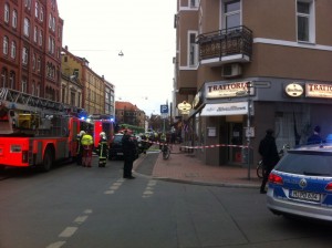 Feuerwehreinsatz in der Falkenstraße