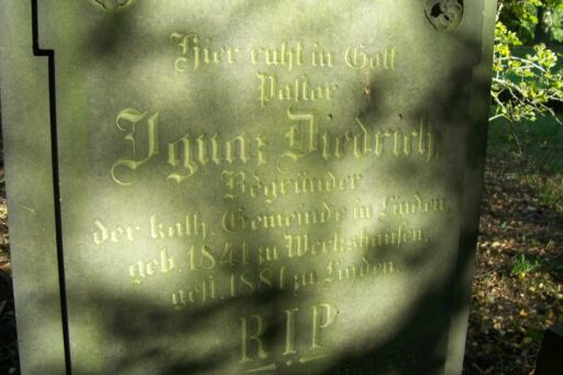 Grab von Ignaz Diedrich