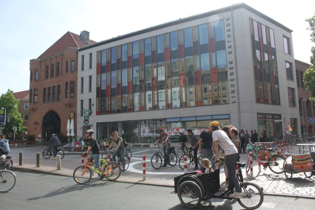 Start zum Critical Mass