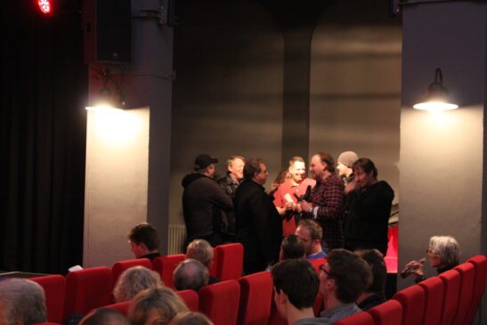 Autogramme und Selfies mit den Stars