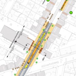 Planungen für den Hochbahnsteig Leinaustraße