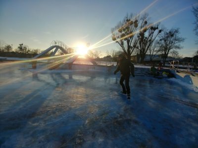Eisbahn im Fössebad