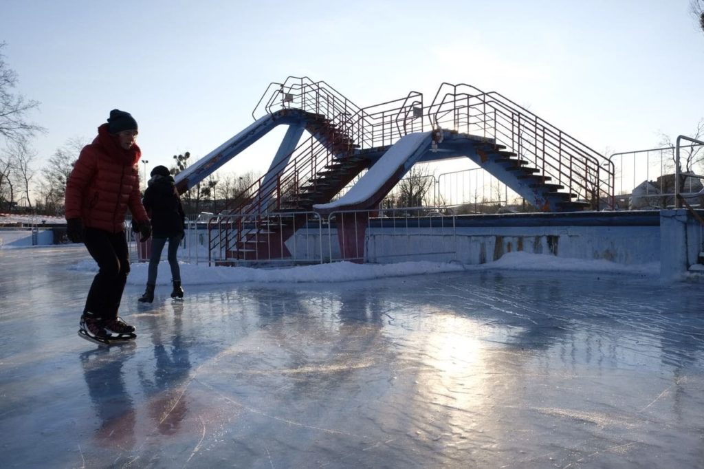 Eisbahn im Fössebad