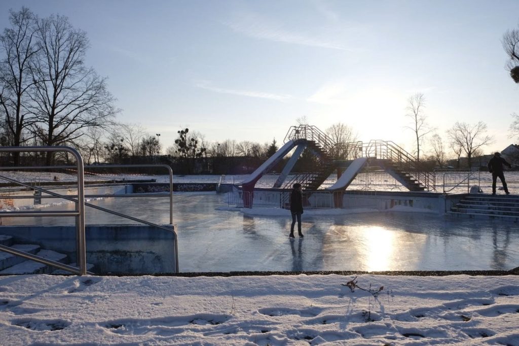 Eisbahn im Fössebad