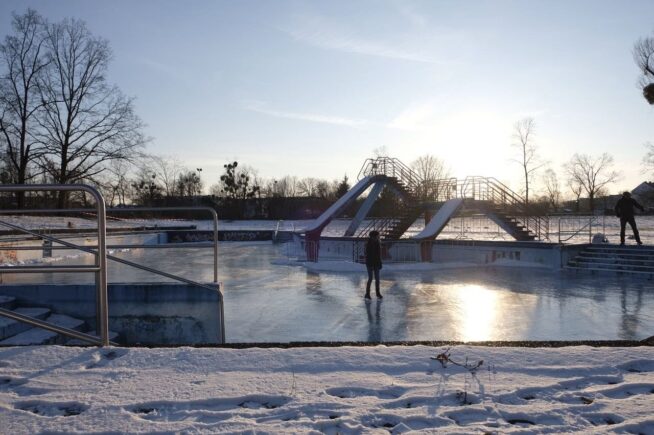 Eisbahn im Fössebad