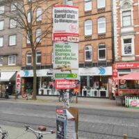 Schandfleck Wahlplakate – Überall illegale Plakate in Linden