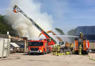 Feuerwehr Lindener Güterbahnhof