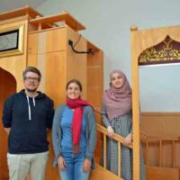 Zu Besuch in der Moschee Jama’at-un Nur in Linden