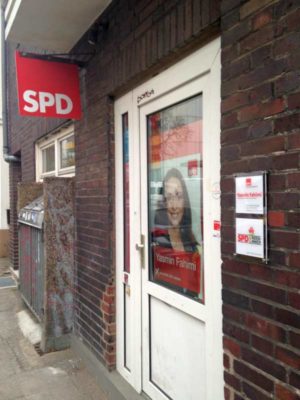 Früheres SPD Büro in Linden-Nord