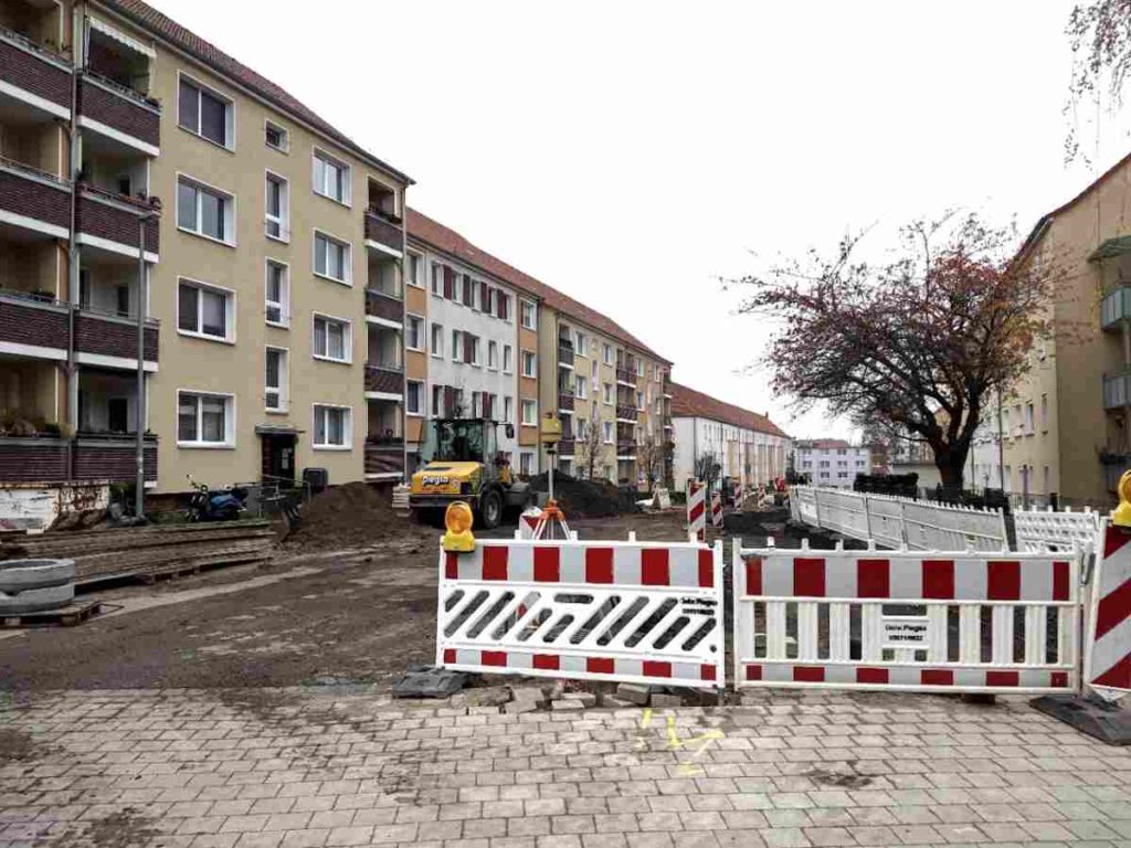 Baustelle Elsa-Brändström-Straße
