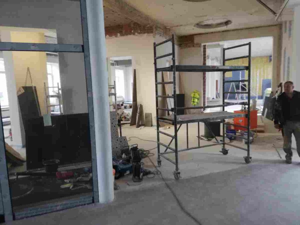 Baustelle Postbank