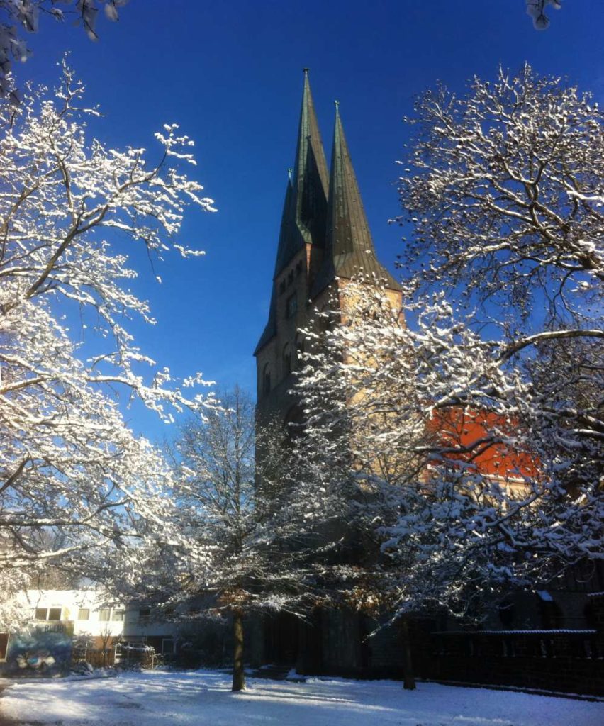 Bethlehemkirche im Winter