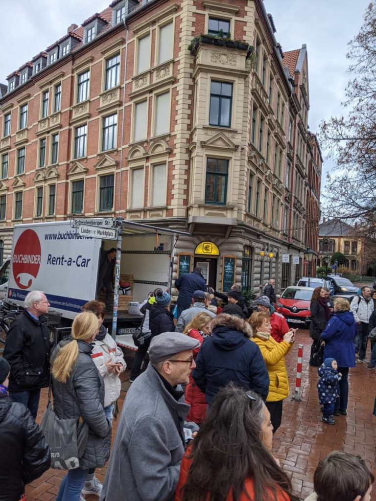Geschenke-Flashmob