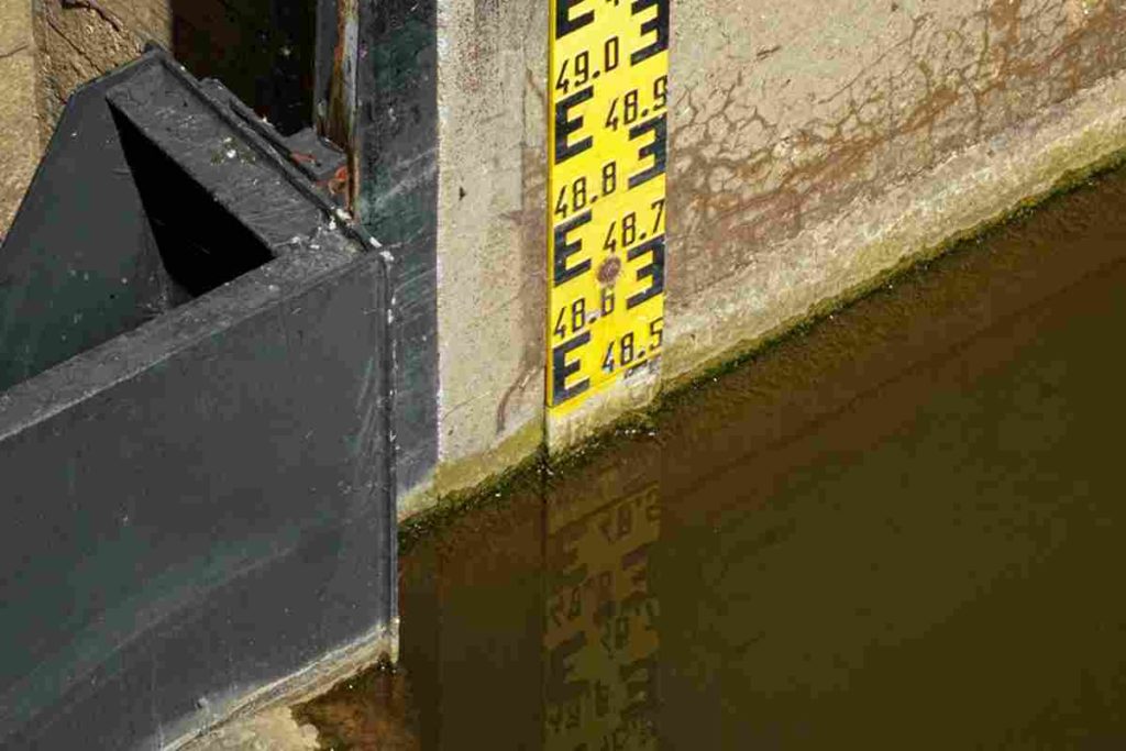 Wasserkunst Pegel