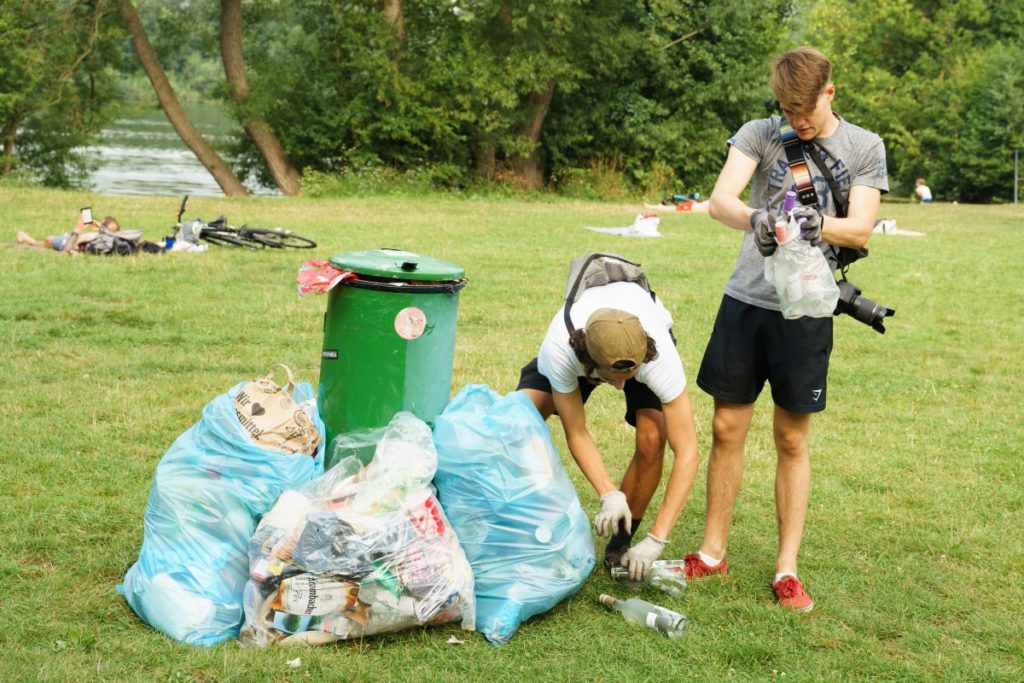 Cleanup Ricklinger Kiesteich