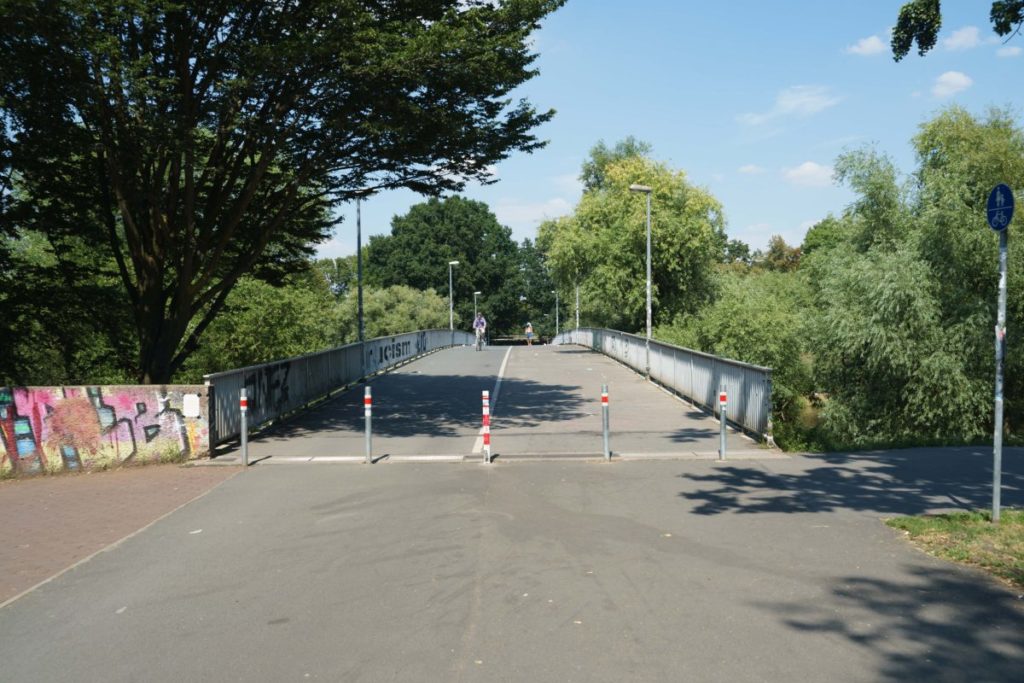 Radweg Dornröschenbrücke