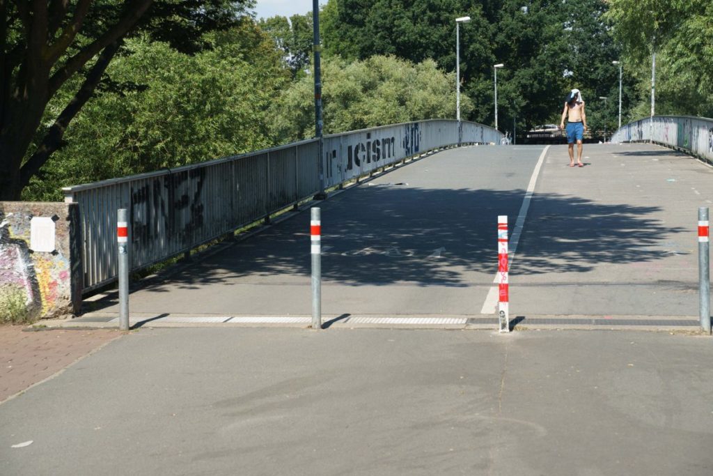 Radweg Dornröschenbrücke
