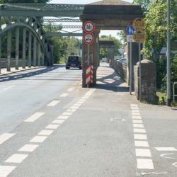 Denkmalgeschützte Kanalbrücke