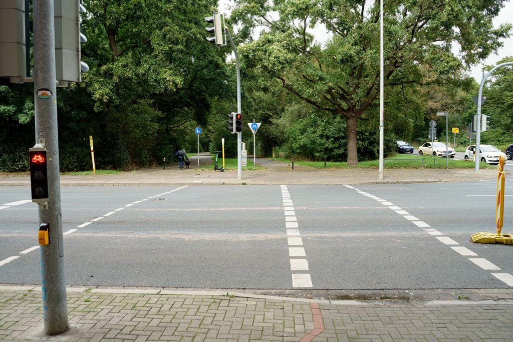 Ampel am Fösseweg lädt zum Verweilen ein