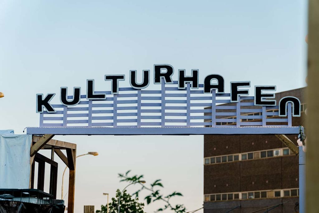 Schild-Kulturhafen