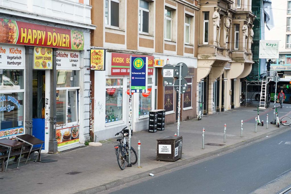 Engstelle am schwarzen Bären