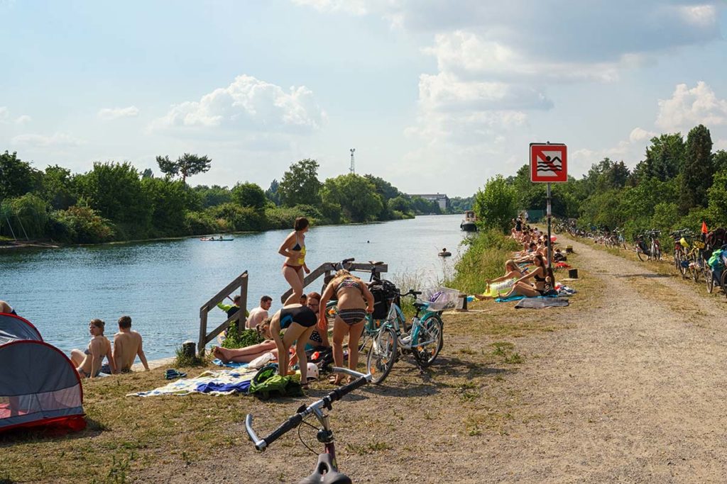 Naherholung am Kanal