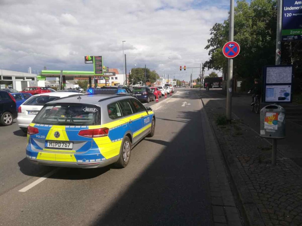Polizei Sperrung