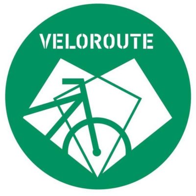 Veloroute Bodenmarkierung