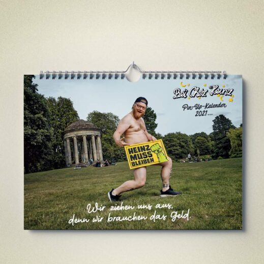 Béi Chéz Heinz Pin Up Kalender 2021