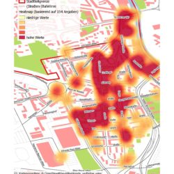 Karte 9: Heatmap Verschmutzungsorte aller Erhebungsmethoden