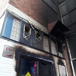 Brand Kulturzentrum Faust