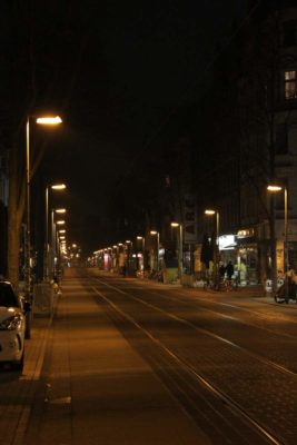 Nächtliche Limmerstraße