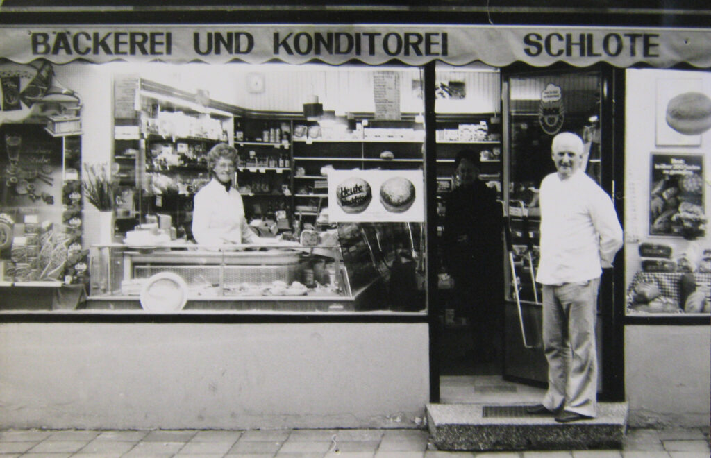 Bäckerei Schlote in der Haasemannstraße