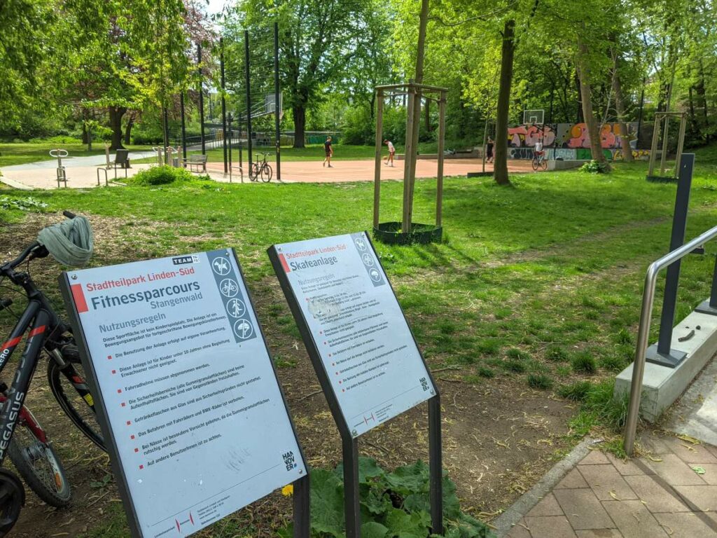 Nutzungsordnung Stadtteilpark Linden-Süd