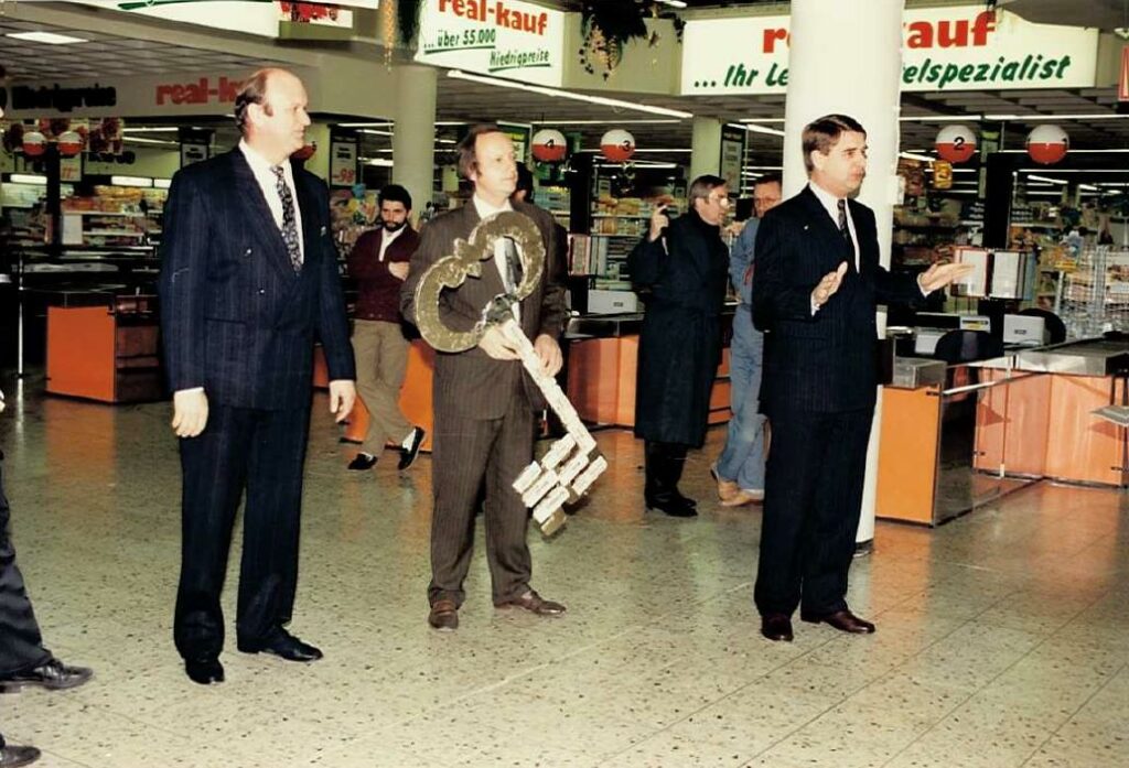 real-kauf Neueröffnung 1989