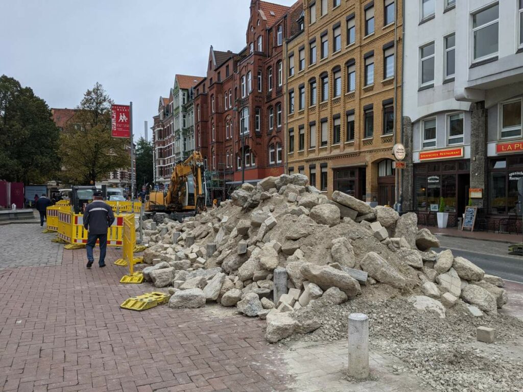 Baustelle am Lindener Markt