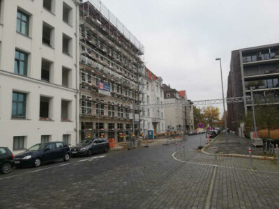 Hanomagstraße geplante Poller