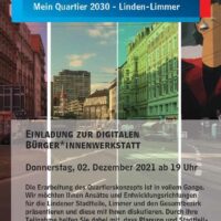 Bürger*innenbeteiligung „Mein Quartier 2030 II – Linden-Limmer“