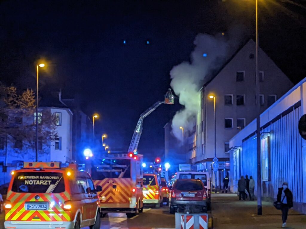 Feuer in der Fössestraße