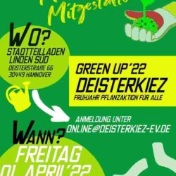 GreenUP 2022 Plakat