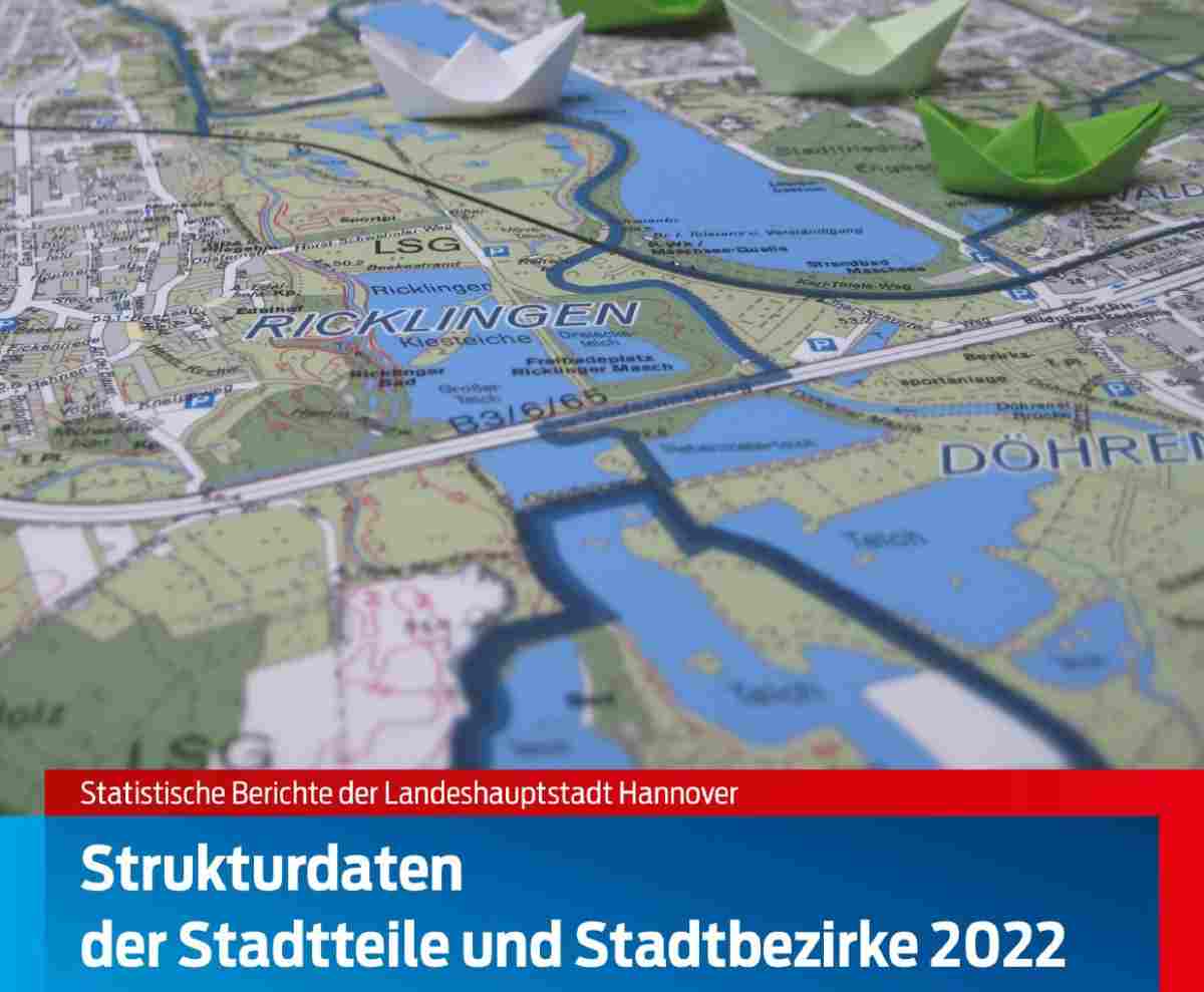Strukturdaten der Stadtteile und Stadtbezirke 2022 veröffentlicht