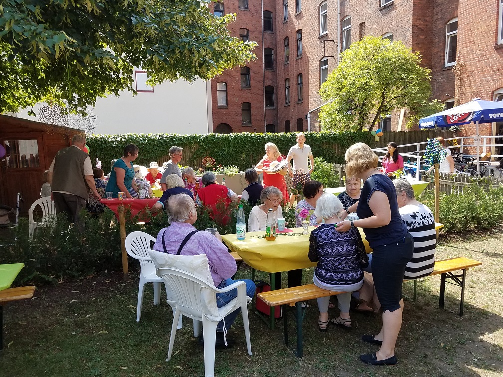 Sommerfest in der Beratungs- und Begegnungsstelle Lindenbaum
